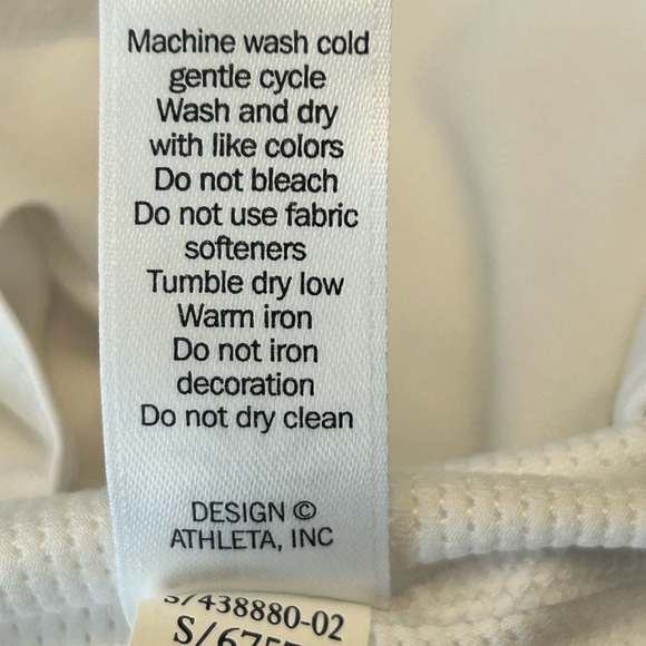 ATHLETA ‘Upbeat’ Mesh Overlay Tennis Skirt Skort - Picture 13 of 15